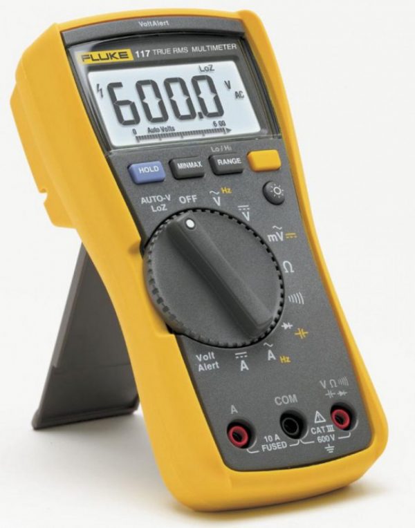 Fluke 117 ψηφιακό πολύμετρο true RMS για επαγγελματική χρήση - Image 2