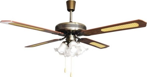Ανεμιστήρας οροφής Brand 1124 4 φώτα Φ 132 70W
