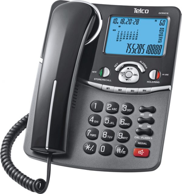 Τηλέφωνο επιτραπέζιο Telco GCE 6216 (010016) black