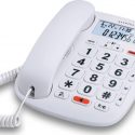 Τηλέφωνο επιτραπέζιο Alkatel T-MAX 20 white (010024)