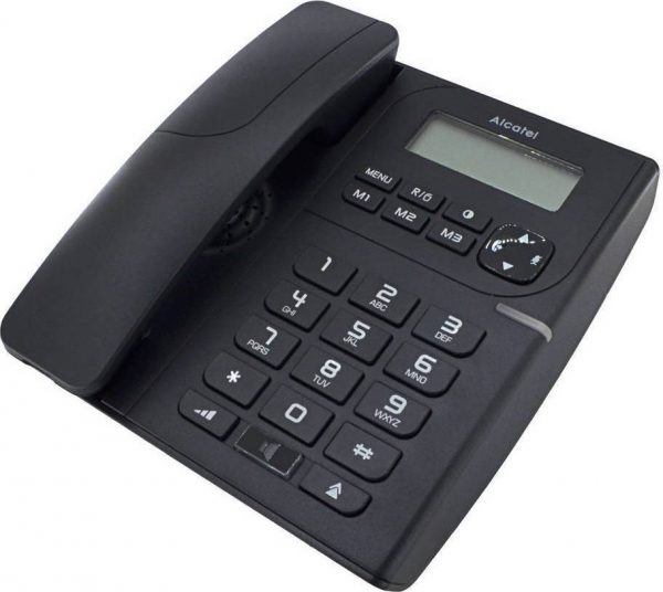 Τηλέφωνο επιτραπέζιο Alkatel T58 black (010026) - Image 2