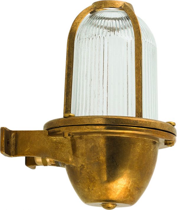 Απλίκα Lido 422 ορείχαλκος μπρονζέ 18*14cm