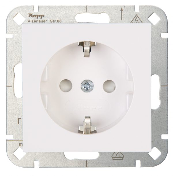 Πρίζα σούκο Kopp HK07 pure white 940029009
