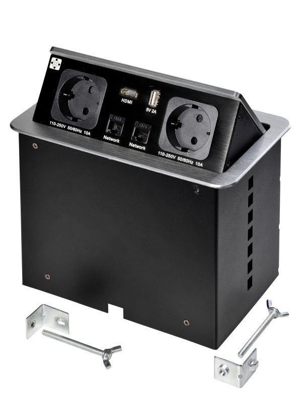 VersaLink, 2 earthed socket outlet, 2 RJ45/11 (CAT6 UTP), 1 USB port, 1 HDMI port 939602014