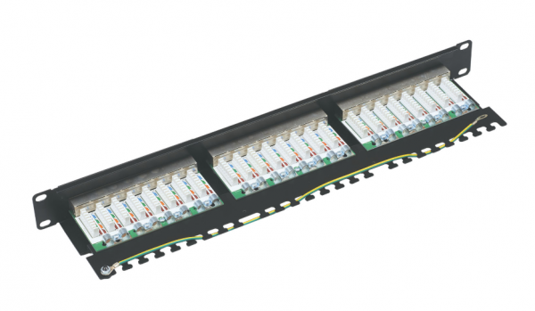 Patch panel 19" Central UTP/FTP CAT 5e 24 θυρών 0166470/24 1U - Image 2
