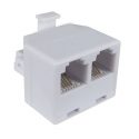 Adaptor RJ11 1 αρσενικό/2 θηλυκά Central 010460M