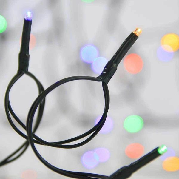 Λαμπάκια LED Thirea πολύχρωμα 200l 31V200MEXT 5mm 10m. 8 προγράμματα - Image 2
