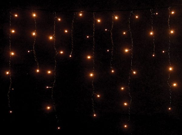 Λαμπάκια led Thirea ασύμμετρη βροχή 5mm ICC31V140AFL 140l χρώμα χαλκού