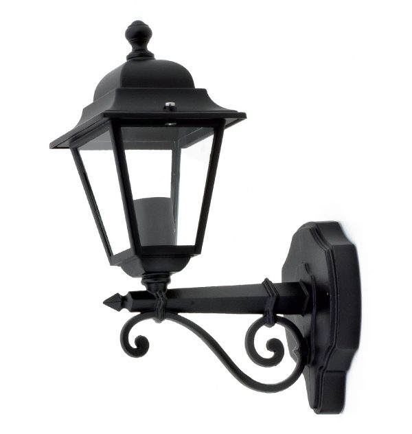 Απλίκα Lido aluminium AL 3013-2 μαύρο IP44 36*23cm