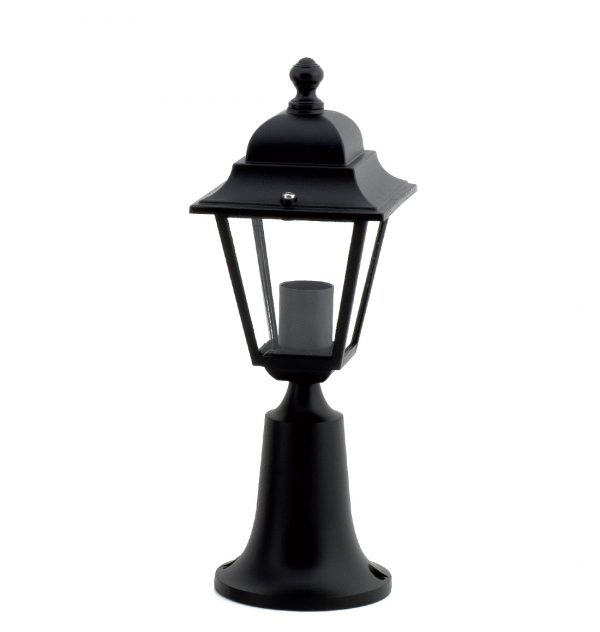 Φωτιστικό δαπέδου Lido AL 3125-44 aluminium IP44 44*13cm μαύρο