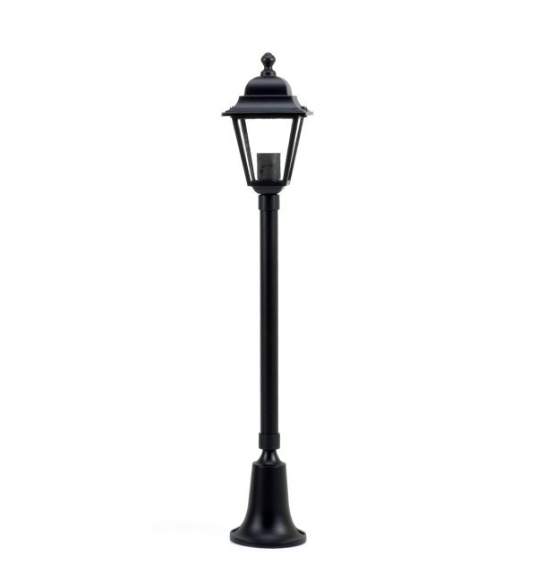 Φωτιστικό δαπέδου Lido AL 3125-79 aluminium Μαύρο 79cm*13cm IP44