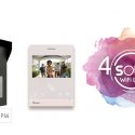 Golmar kit θυροτηλεόρασης Soul ART4 WiFi 2 διαμερισμάτων 4″S5112/ART4WH