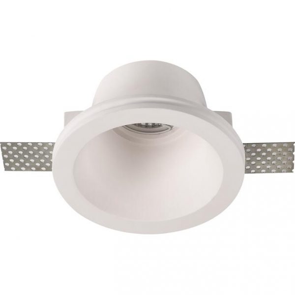 Geyer Γύψινο χωνευτό spot GU10 Φ130mm GC130R