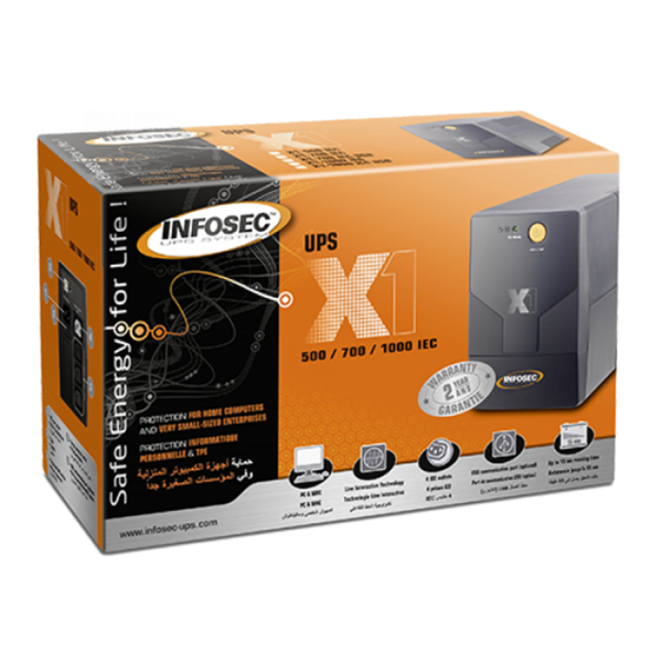 UPS INFOSEC X1 1000 IEC , 1000VA IPG-X1 1000 IEC - Image 3