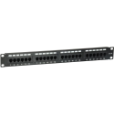 Patch panel 19″ CRL UTP CAT5E 24 θέσεων 1U 197-24-C5