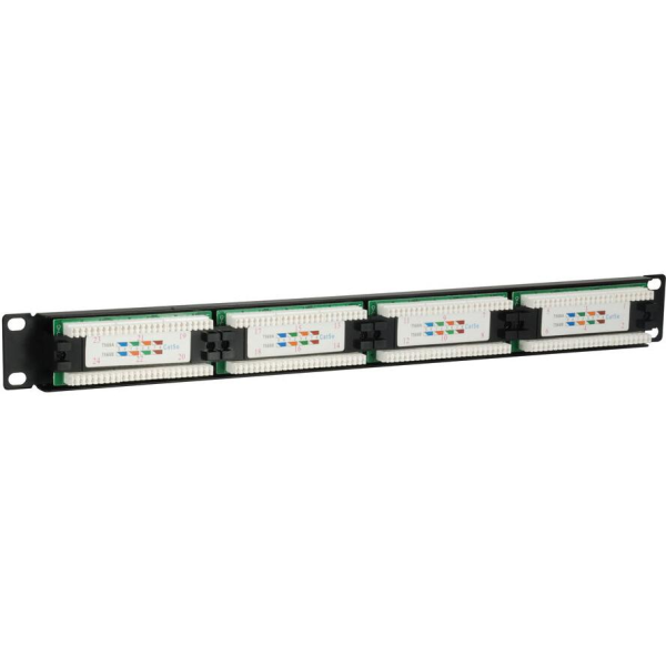Patch panel 19" CRL UTP CAT5E 24 θέσεων 1U 197-24-C5 - Image 2