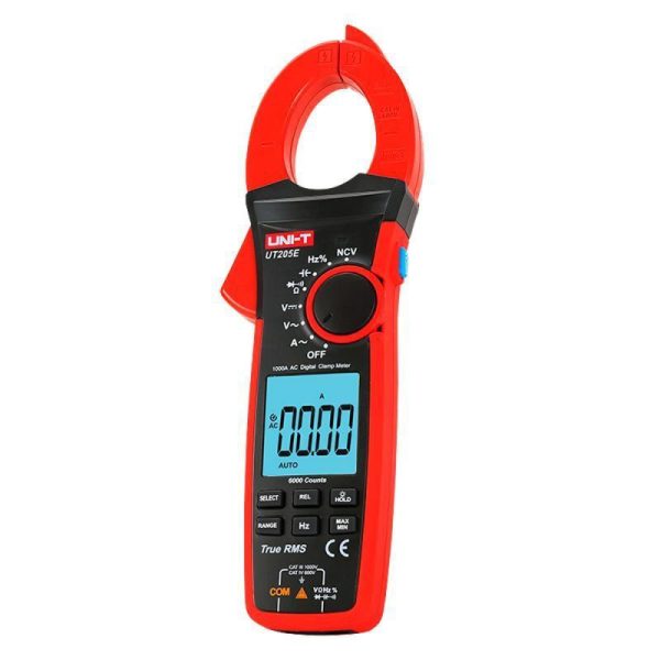 Uni-T Αμπεροτσιμπίδα Ψηφιακή 1000A AC UT205E True RMS με Ακροδέκτες - Image 2