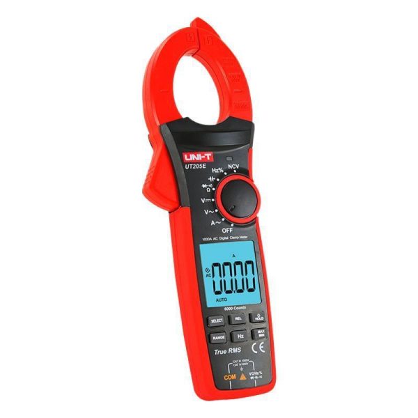 Uni-T Αμπεροτσιμπίδα Ψηφιακή 1000A AC UT205E True RMS με Ακροδέκτες - Image 3