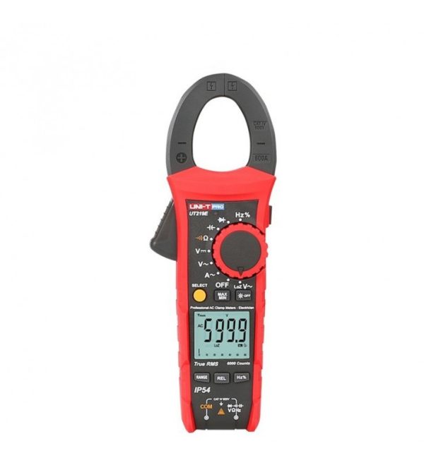 Αμπεροτσιμπίδα Uni-T UT219E 600V AC/DC 600A AC με αυτόματη κλίμακαTRMS
