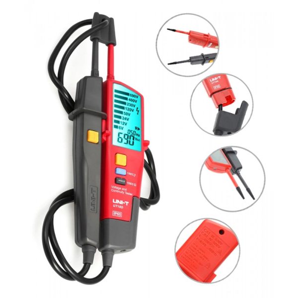 Uni-T Ανιχνευτής Τάσης UT18D AC/DC με Εύρος Μέτρησης 6 - 690V - Image 2
