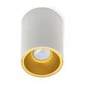 Geyer spot TRIO70 aluminium λευκό SPR70140W 14*7cm GU10 (δεν περιλαμβάνει το διακοσμητικό δαχτυλίδι)