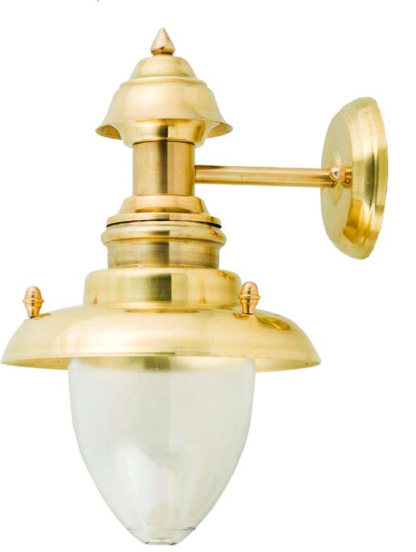 Lido απλίκα 426 τοίχου fishing style lanterns ορείχαλκος μπρονζέ 106478