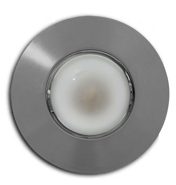 Arapidis σποτ χωνευτό αλουμίνιο Inox E27 1107/63-IN