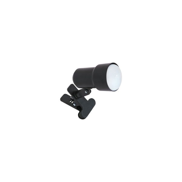 Arapidis φωτιστικό spot μανταλάκι χρώμα μαύρο R63 153/M-MA