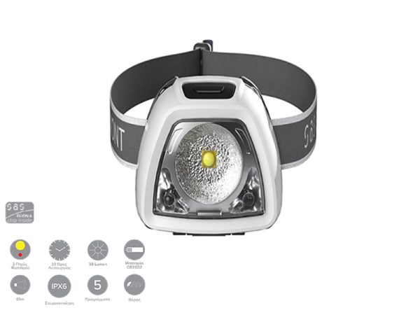 SAS φακός κεφαλής led OZO 250-G4 100-85-029