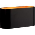 Geyer απλίκα επίτοιχη μαύρο χρώμα 1*G9 178793