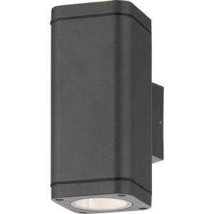 Geyer φωτιστικό εξωτερικό επίτοιχο μαύρο 2*GU10 179165