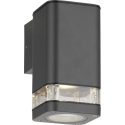 Geyer φωτιστικό εξωτερικό επίτοιχο 1*GU10 179172 μαύρο
