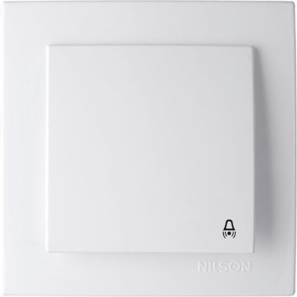 Μπουτόν κλιμακοστασίου Geyer Nilson 220V λευκό  24111012