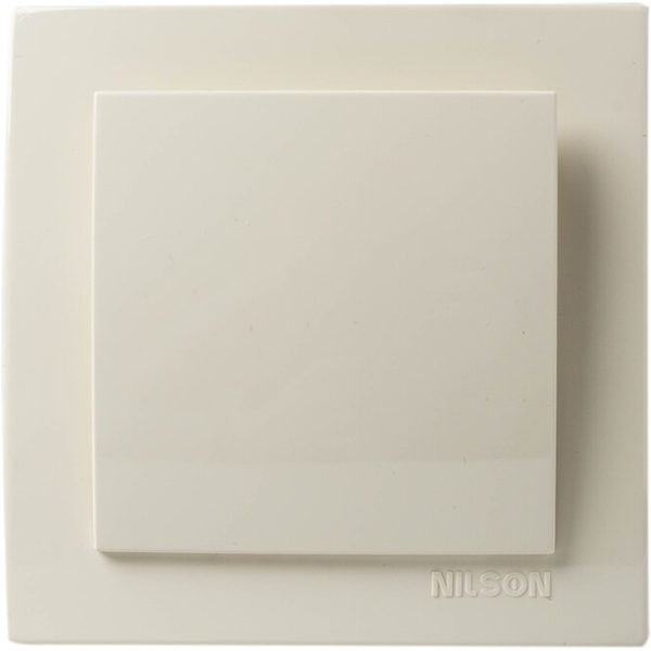 Διακόπτης απλός Geyer Nilson μπεζ 24121001 - Image 2
