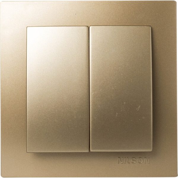 Διακόπτης K/R Geyer Nilson σατινέ 24151003 - Image 2