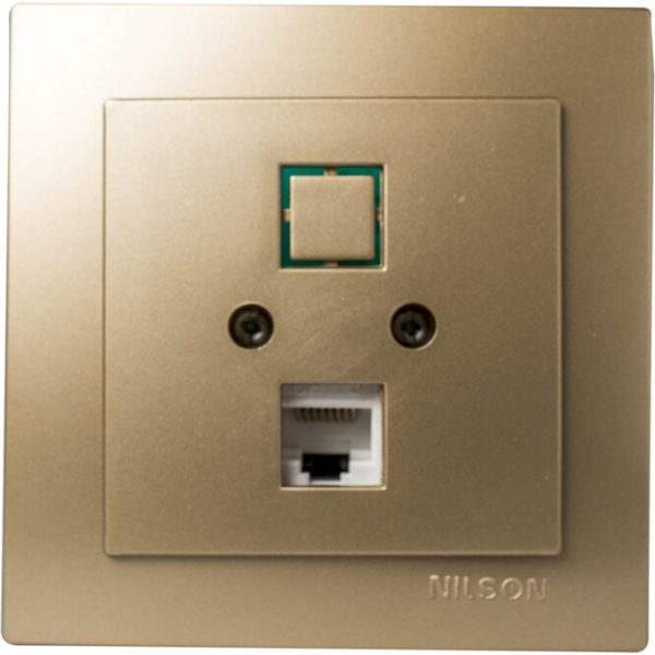 Πρίζα δικτύου Cat 6 Geyer Nilson σατινέ 24151045 - Image 2