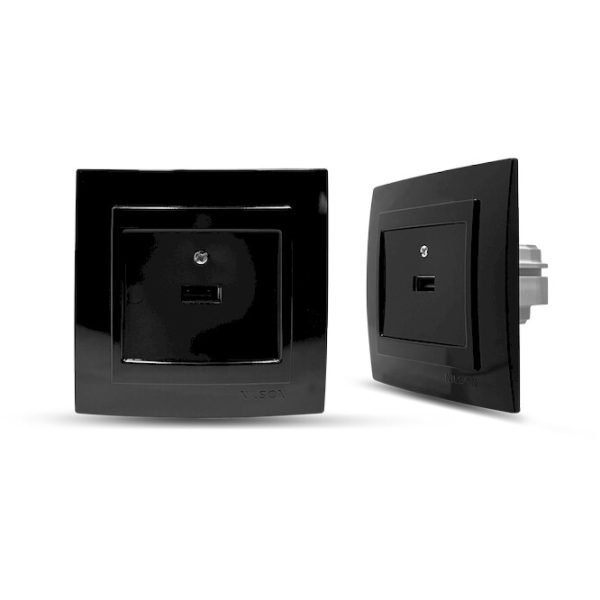 Μαύρη πρίζα USB - Image 3
