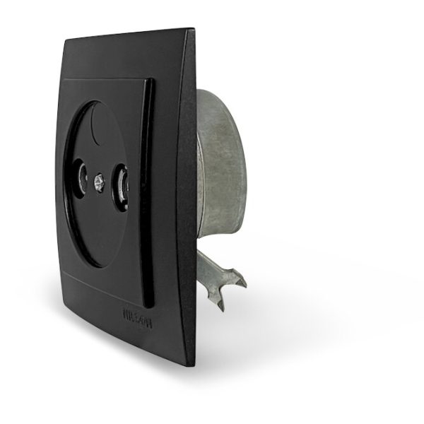 Μαύρη ματ πρίζα TV - Radio τερματική - Image 3