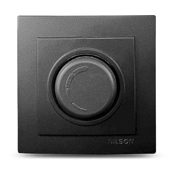 Dimmer Geyer Nilson 300W μαύρο ματ - Image 3