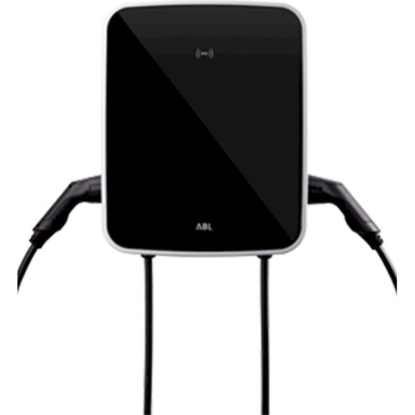 eMH3 Wallbox, 2x11 kW (1x22 kW), 32A/400V, 3-phase, Type 2 charging cable, Slave