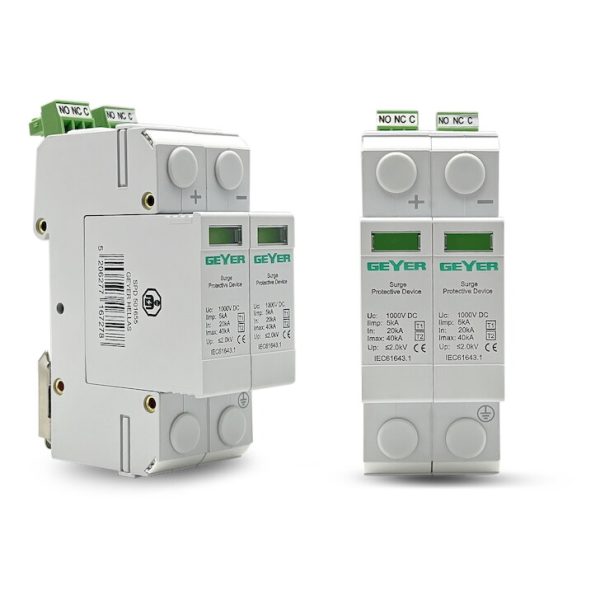 Aντικεραυνικό DC 2P τύπος T1+T2 1000V Geyer DC501655 - Image 2
