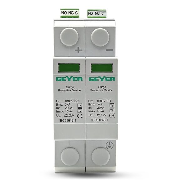Aντικεραυνικό DC 2P τύπος T1+T2 1000V Geyer DC501655