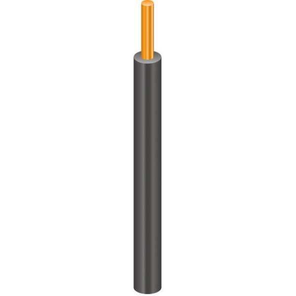 Καλώδιο ΝΥΑ HO7V-U 1X4 μαύρο