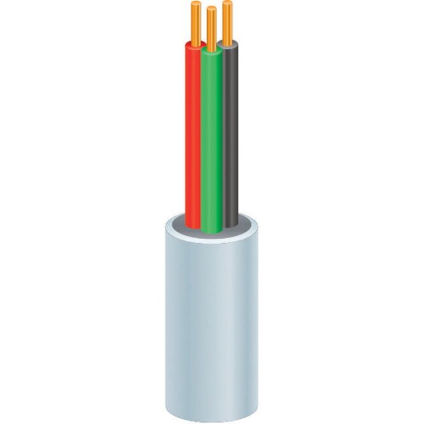 Καλώδιο ΝΥΜ AO5VV-U 5X2.5 λευκό