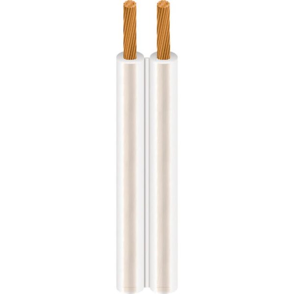 Καλώδιο NYFAZ HO3VH-H 2X0.50 λευκό