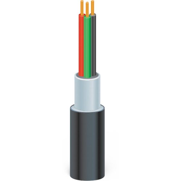 Καλώδιο ΝΥΥ E1VV-U 3G2.5 μαύρο