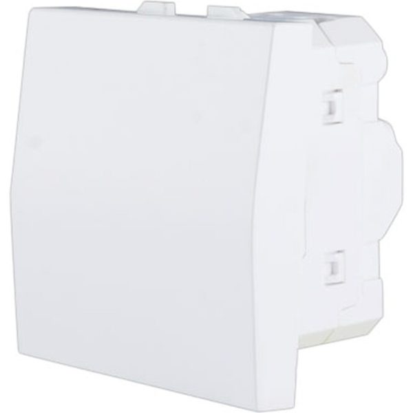 Μεσαίος Α/Ρ 2 θέσεων Λευκός 10ΑΧ 250V - Image 2