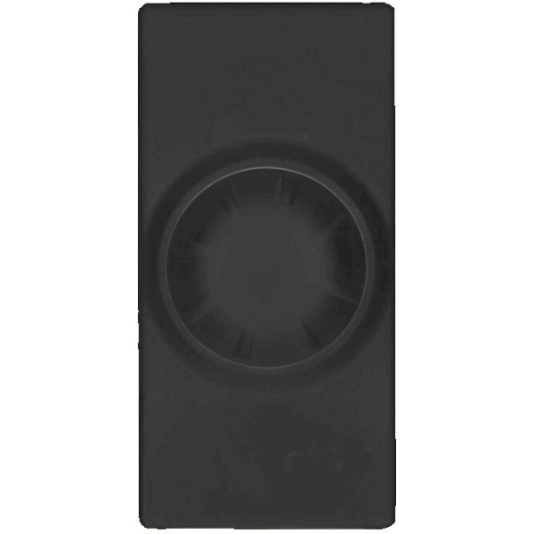 Προγραμματιζόμενος ρεοστάτης 10-100W/VA με περιστροφικό κομβίο ελέγχου και πιεζοδιακόπτη 1 θέσης Μαύ