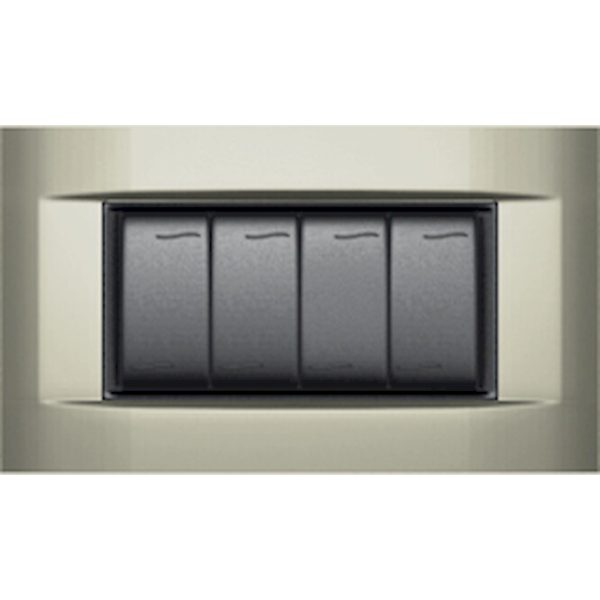 Πλαίσιο aqua metal 4m inox