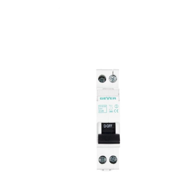 Geyer ασφάλεια αυτόματη 25Α 1P+N EA125CN1 - Image 3